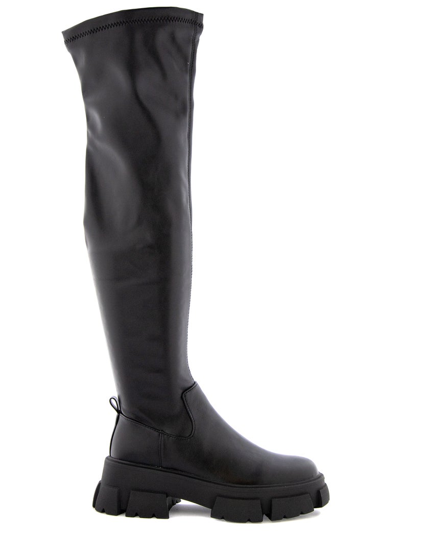 Steve Madden Svart Stövel