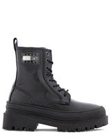 Tommy Hilfiger Svart Känga