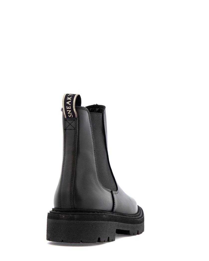Sneaky Steve Svart Boots
