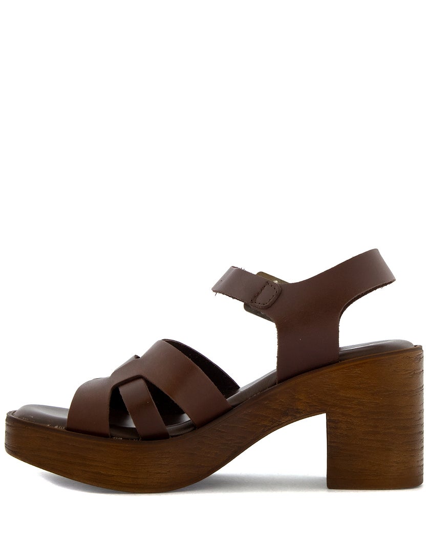 Foot News Brun Sandalett