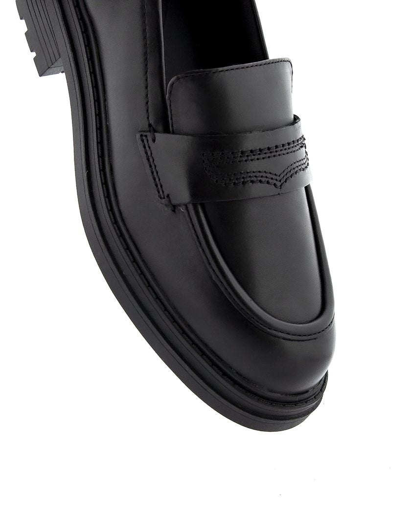Clarks Svart Loafers