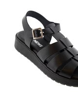 Foot News Svart Sandal