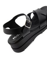 Foot News Svart Sandalett