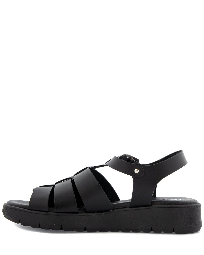 Foot News Svart Sandal