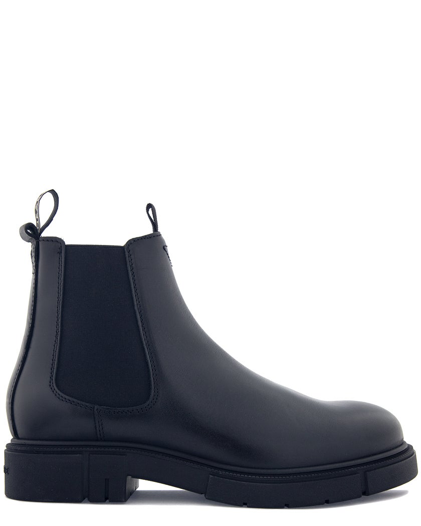 Sneaky Steve Svart Boots