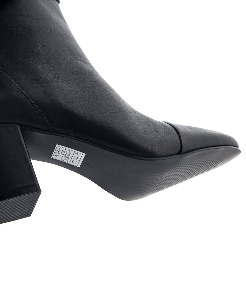 Foot News Svart Stövlett